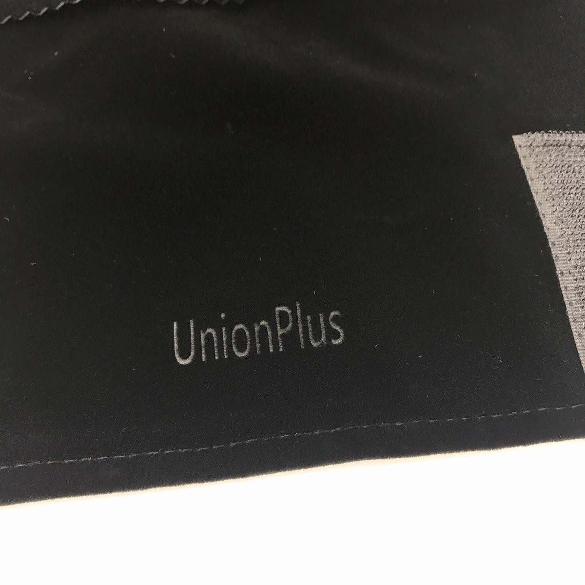 UnionPlus Velvet Travel Jewelry Roll Bag Organizer for Medium, Black