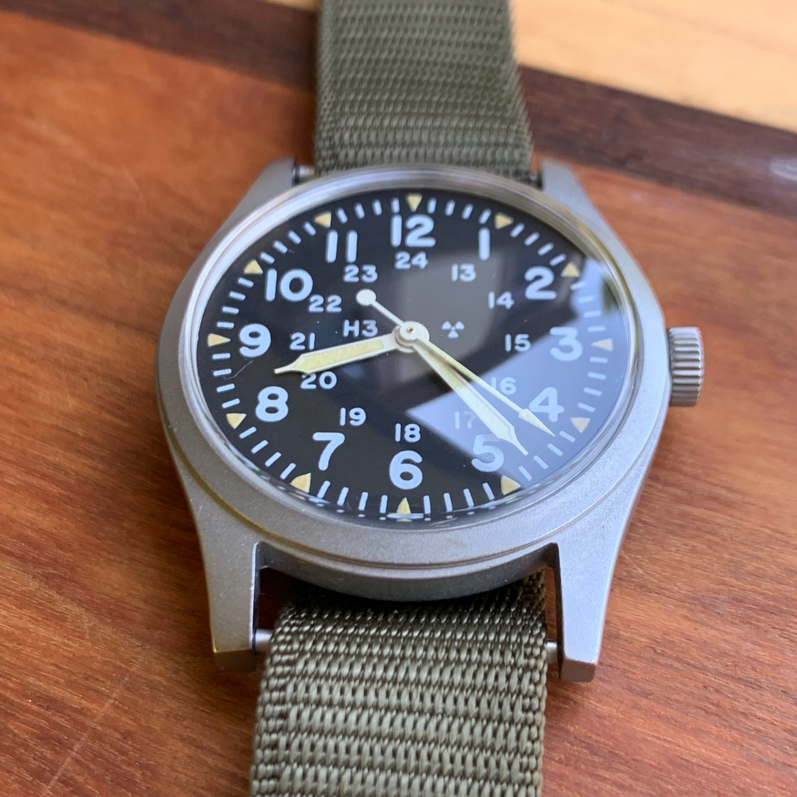 Hamilton MIL-W-46374B US Military General Purpose Field Wristwatch – Serviced