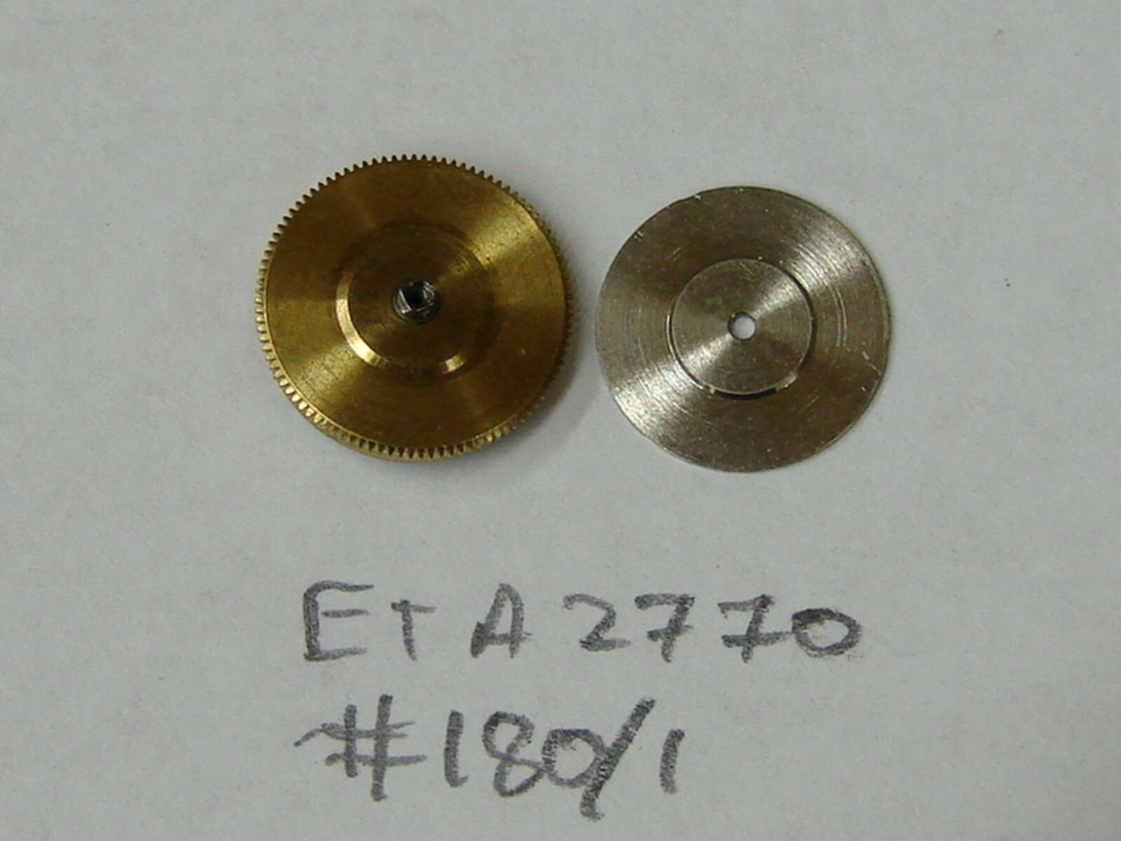 ETA caliber 2770, 2789, 2783, 2790++ barrel complete #180/1 with mainspring auto