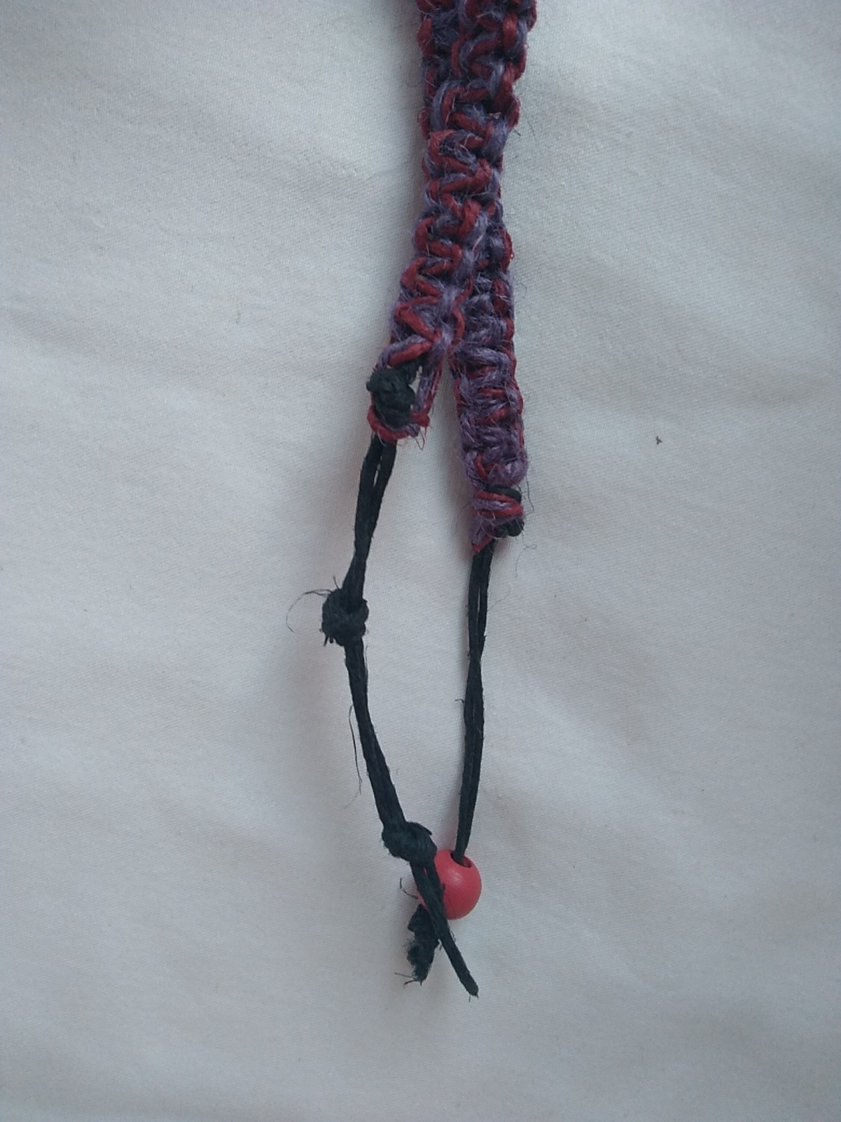 SURFER SKATER HEMP NECKLACE 24″ Unisex Macrame Boho Hippie USA Seller New