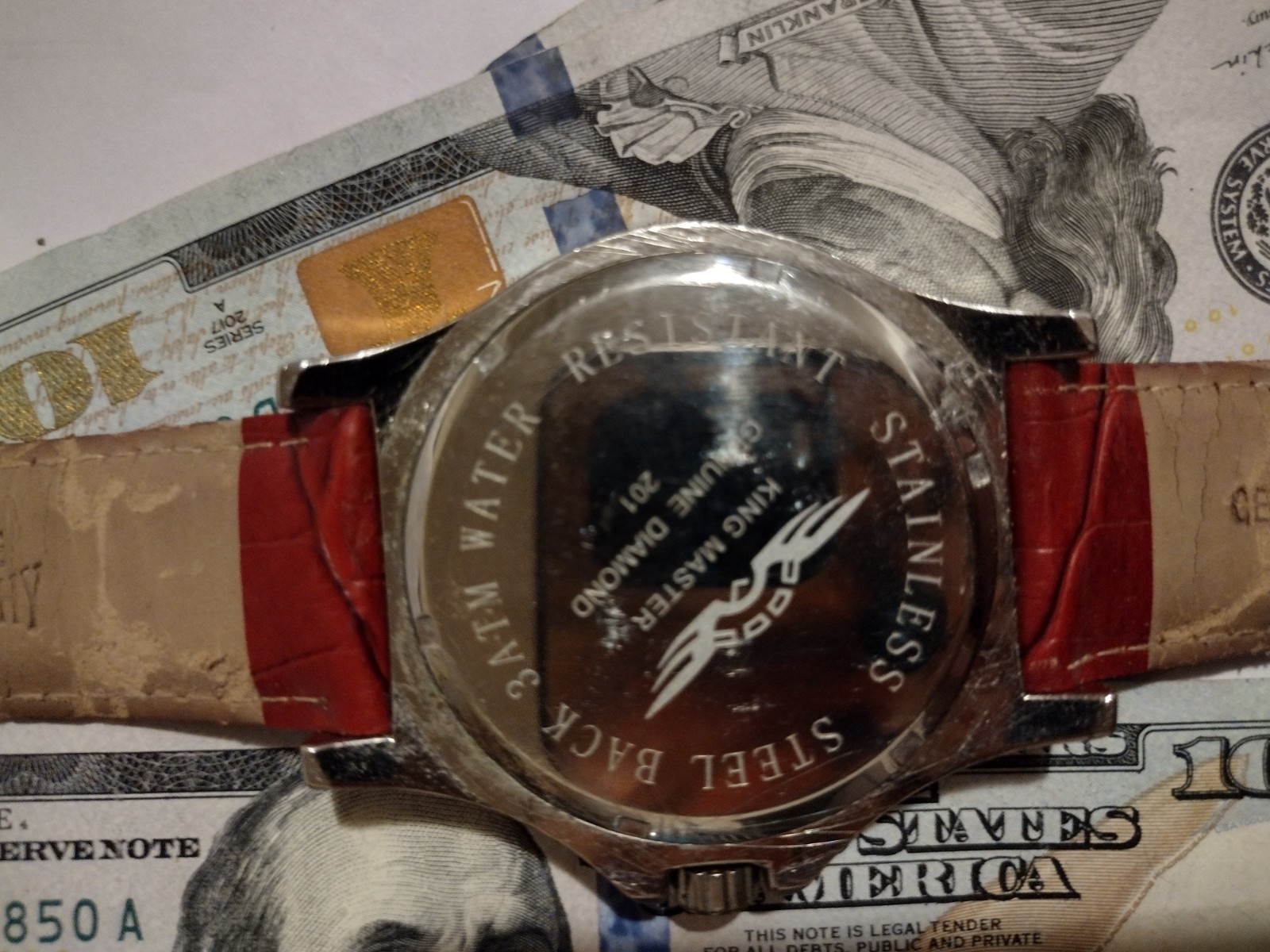 King Master Genuine Diamond 201 LUXURY WATCH