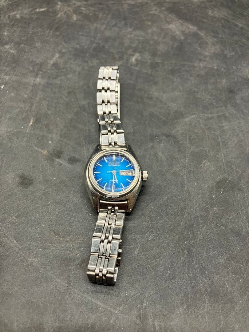 SEIKO Automatic Watch 2206-0310 with Calendar, Blue
