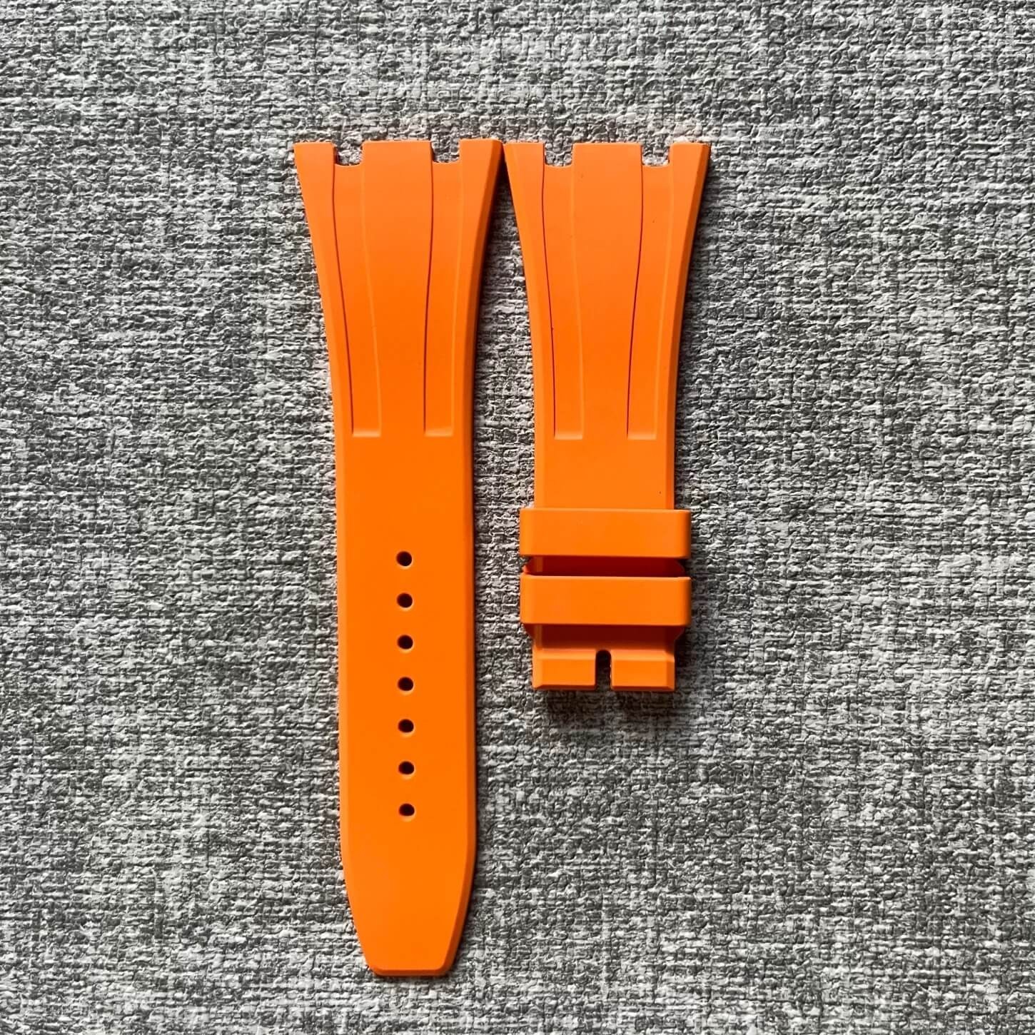 Replacement Rubber Watch Strap Fits AP Royal Oak 41 mm 26mm x 18mm Band