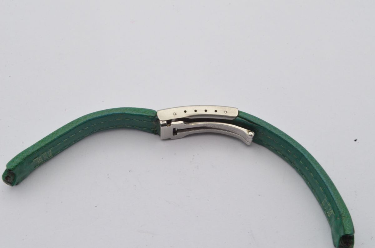 Ebel Sportwave Damen Leder Armband 15Mm Mit Faltschließe Vintage