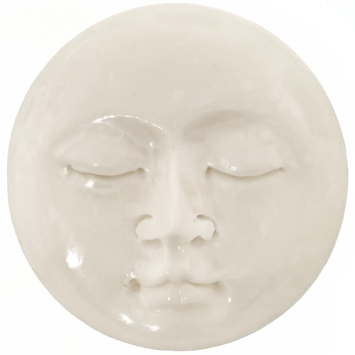1 3/8″ 35mm 1-5-10Pcs Lot Closed Eye Sun Moon Face Bison Bone Cab Bead Cabochon