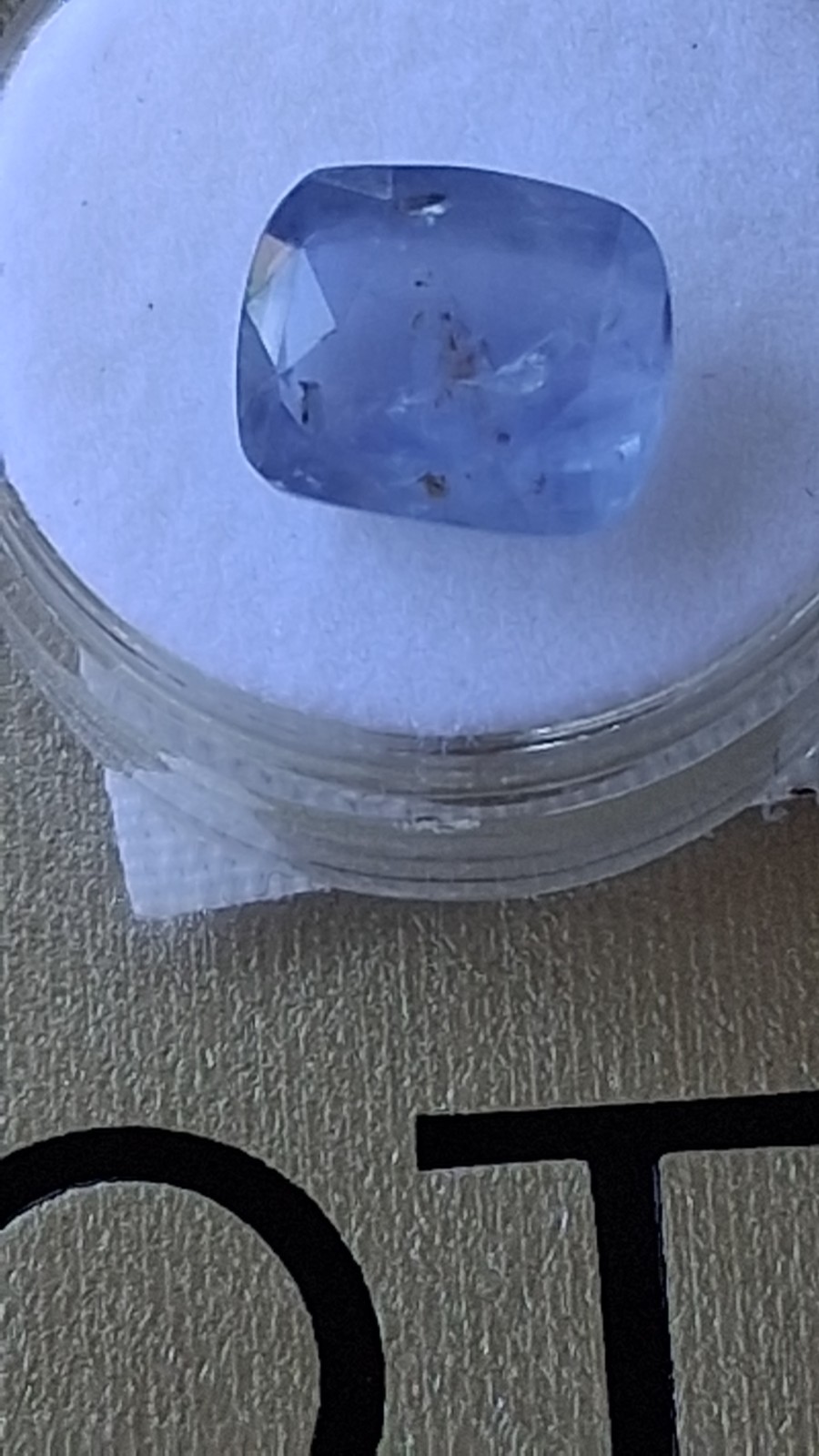 Natural Ceylon Sapphire 7.70ct Cushion Cut Color Change No Heat Lotus Sri Lanka