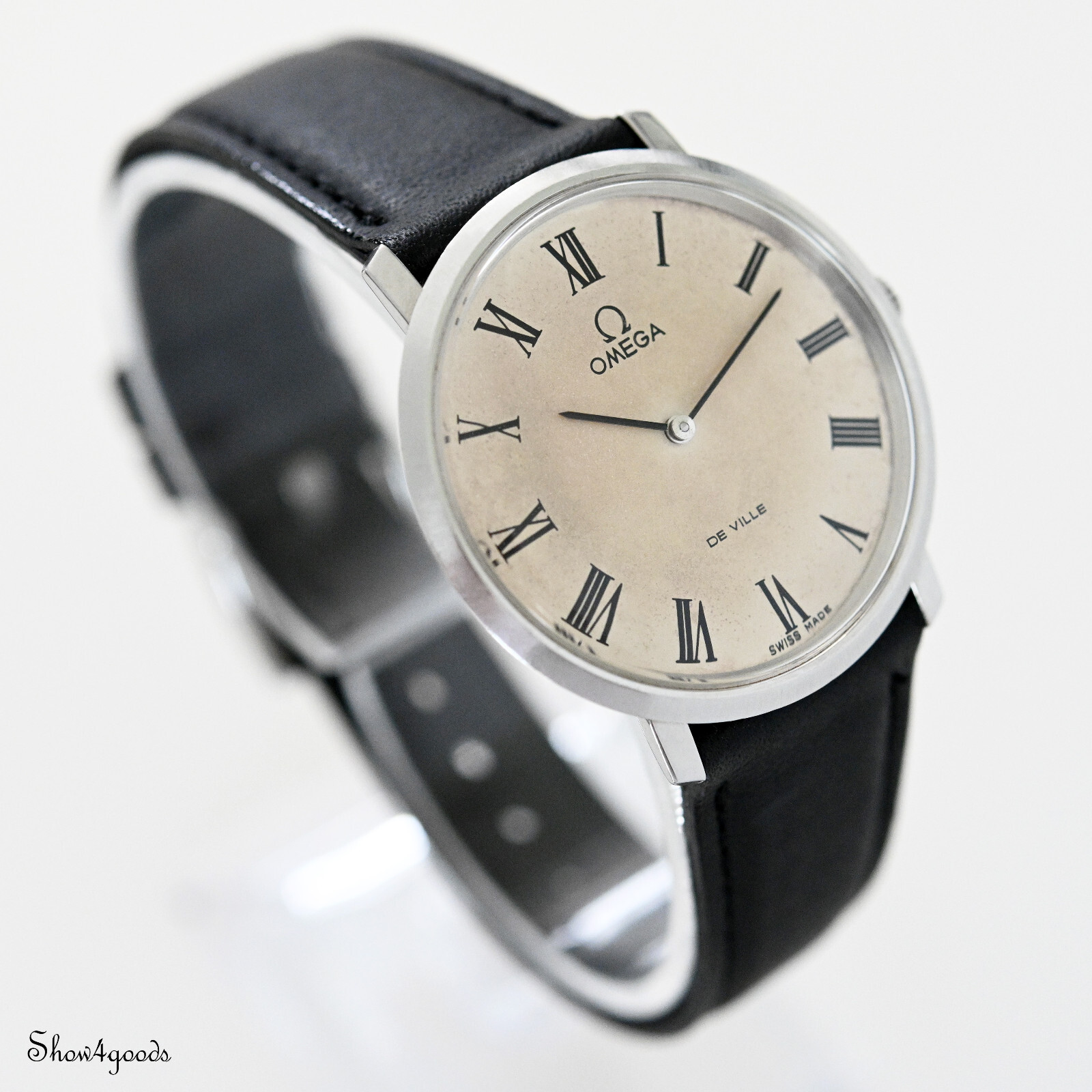 Omega De Ville 111.077 Cal 620 Manual Never Polished Roman Numerals – 1970