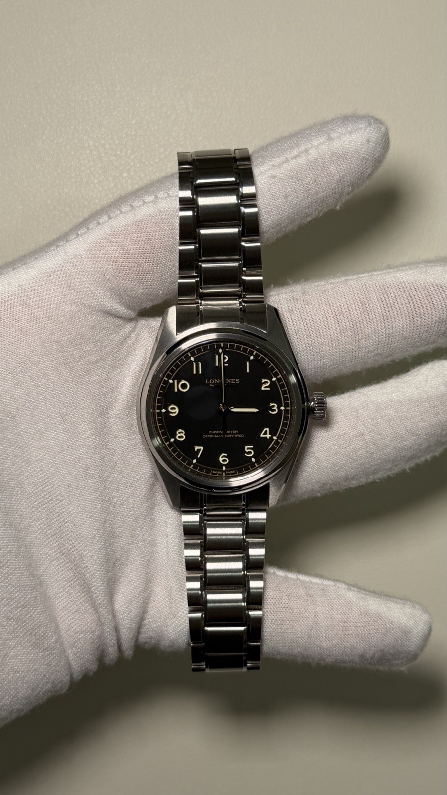 2026 Longines Spirit Pilot Auto 39mm L3.809.4.53.6 (Box and Papers)
