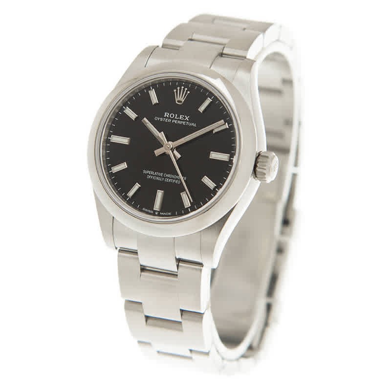 Rolex Oyster Perpetual 31 Automatic Black Dial Ladies Watch 277200BKSO