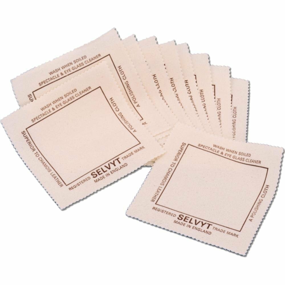 Selvyt PR Professional Polishing Cloth Eye Glass Gemstone Diamond, 14″ x 14″
