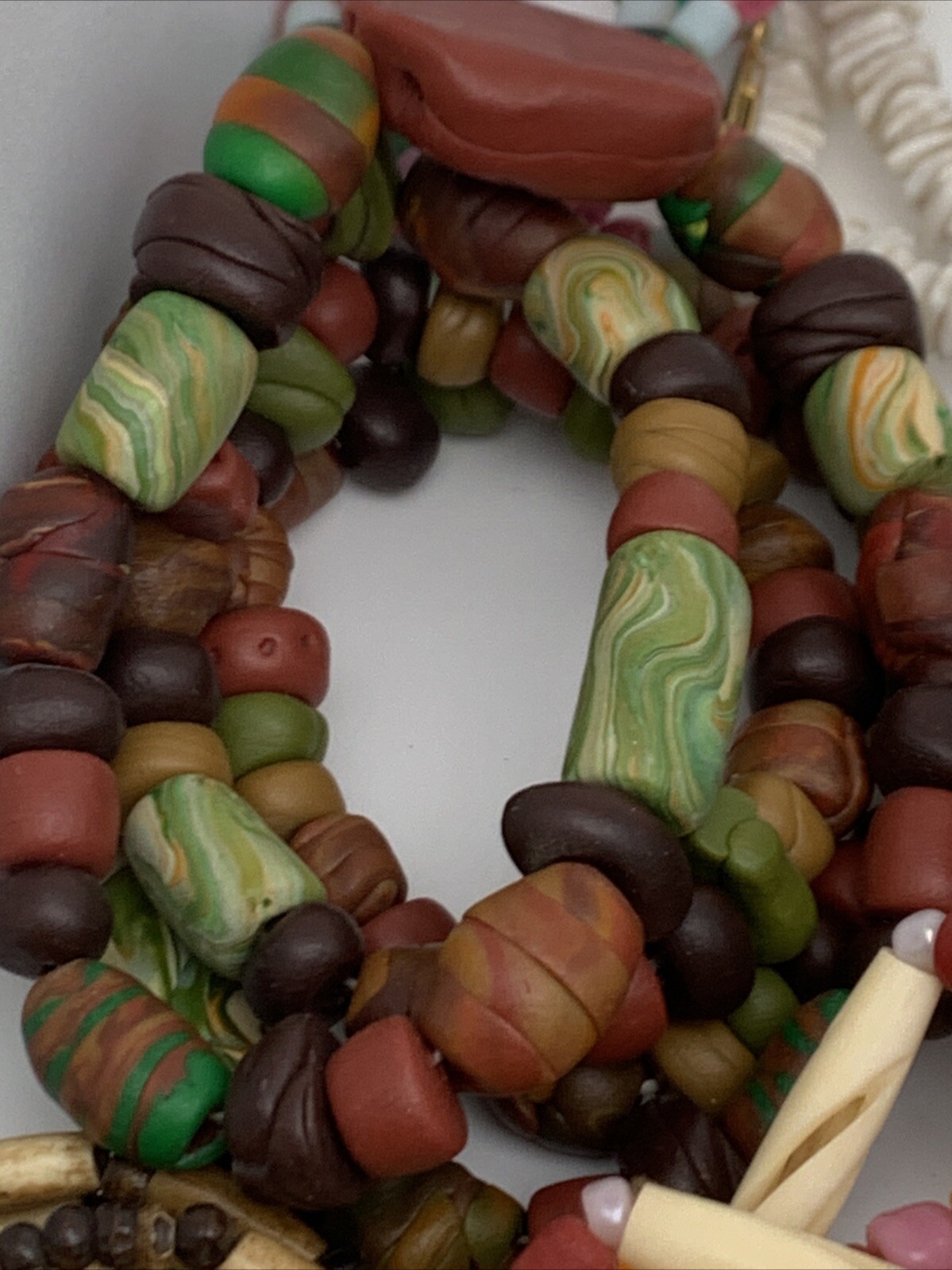 Lot of Necklaces Vintage – Fun Colorful Chunky Beaded Every Occasion OVER 3 LBS
