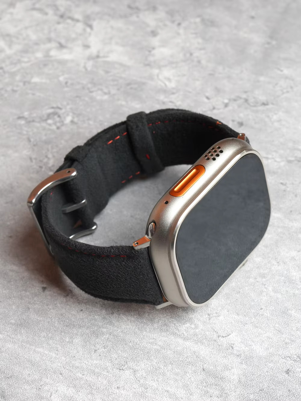 Alcantara Apple Watch Strap Suede Leather for Ultra 2 Band 46mm 45mm 44mm
