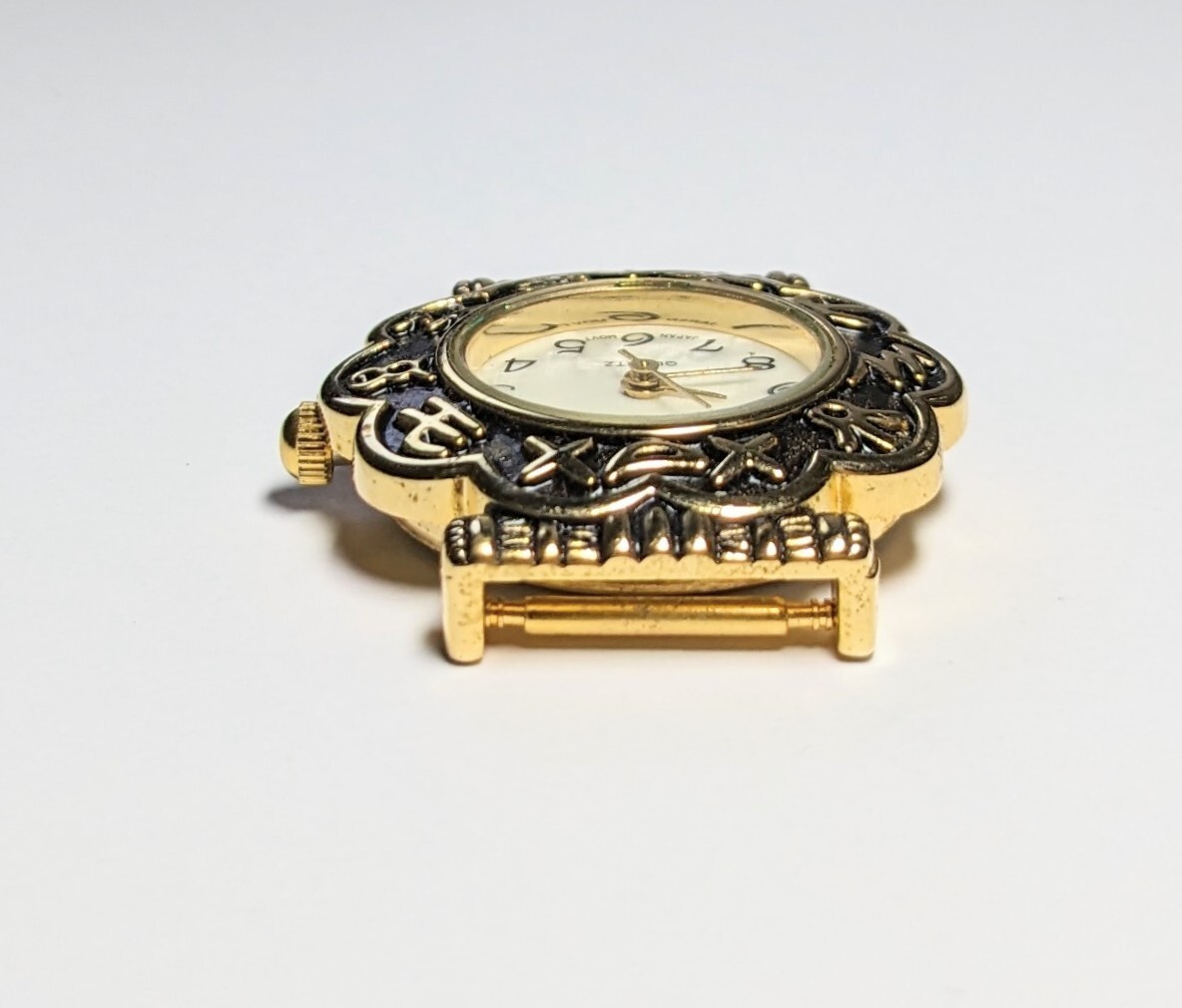 Watch Face for Beading lot of 10 pcs Marcasite watch face Black and Gold