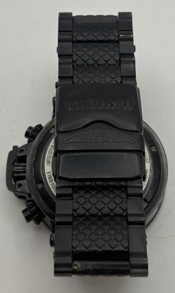 INVICTA SUBAQUA NOMA III 24097 CHRONOGRAPH MEN’S BLACK WATCH LIMITED EDITION/300
