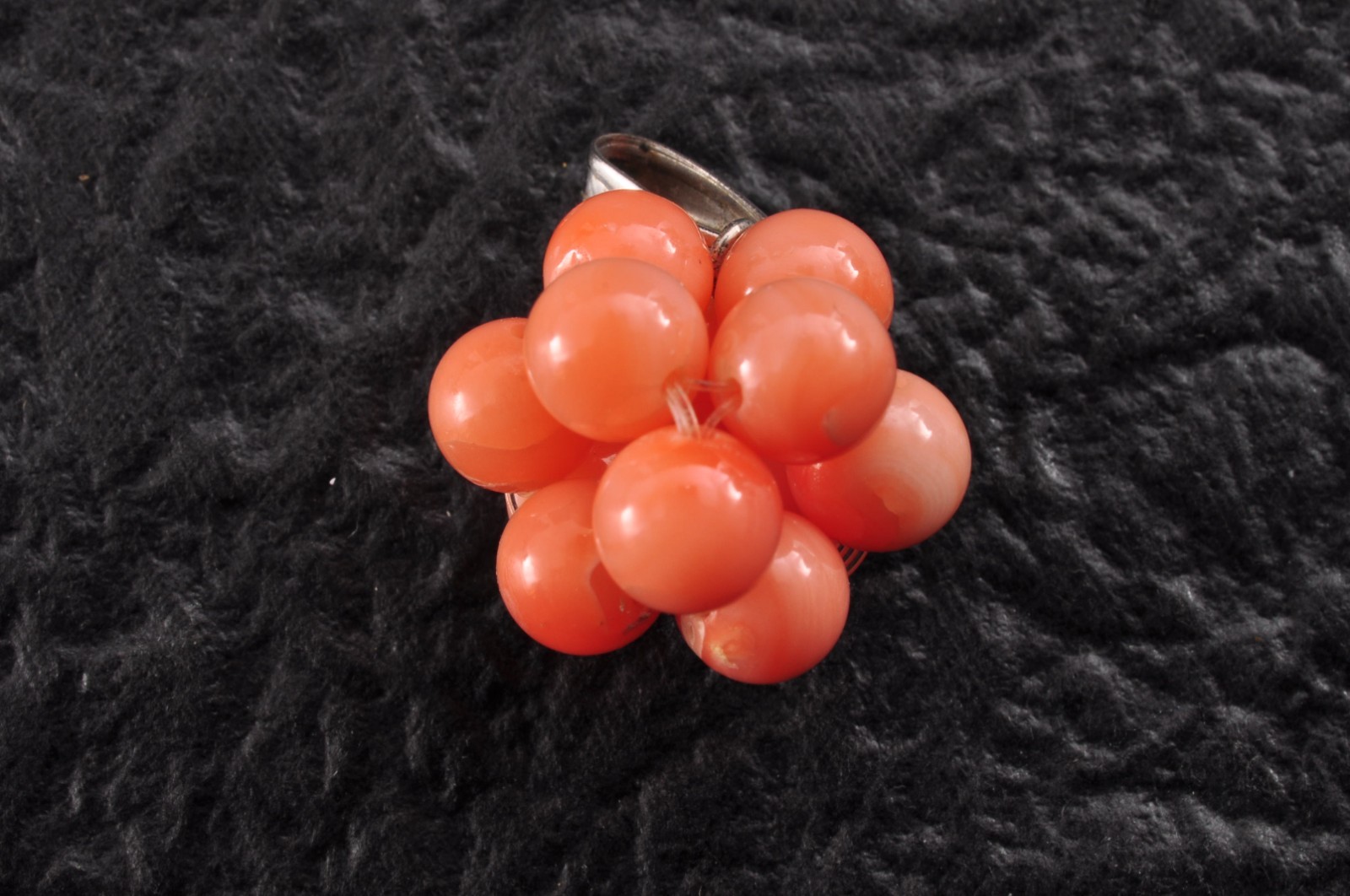 Japan vintage Coral Carved 5 items Pendant (66.0ct) Certificate Japanese motif.