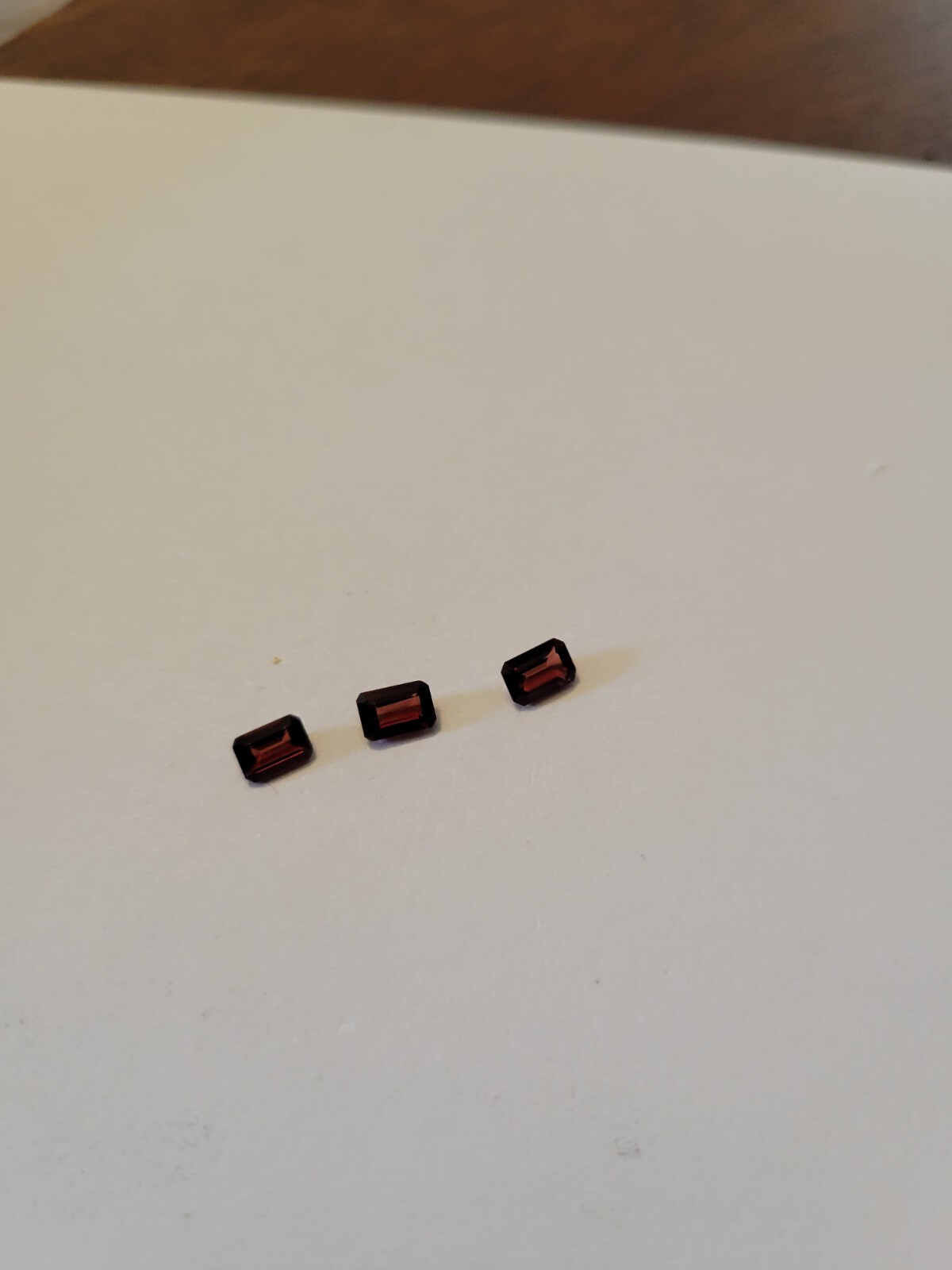 #069 4x6mm (Approx.) Garnets, Set Of 3