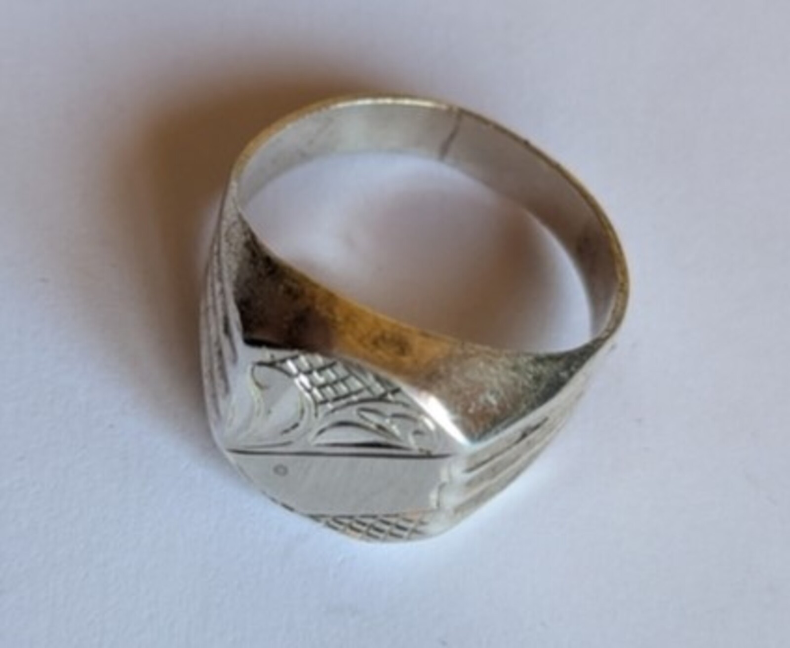 Vintage men’s ring sterling silver 925 Size 11.5 Weight 4.58 g Ukrainian jewelry