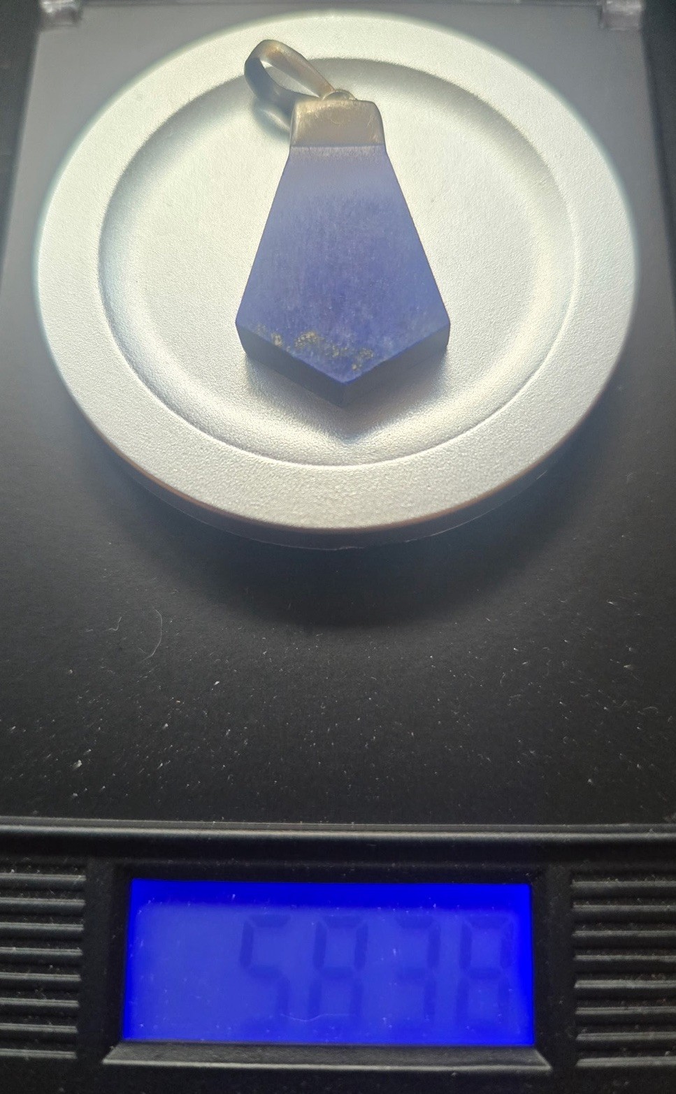 Lapis Lazuli Pendent 925 Sterling Silver Gemstone Jewelry