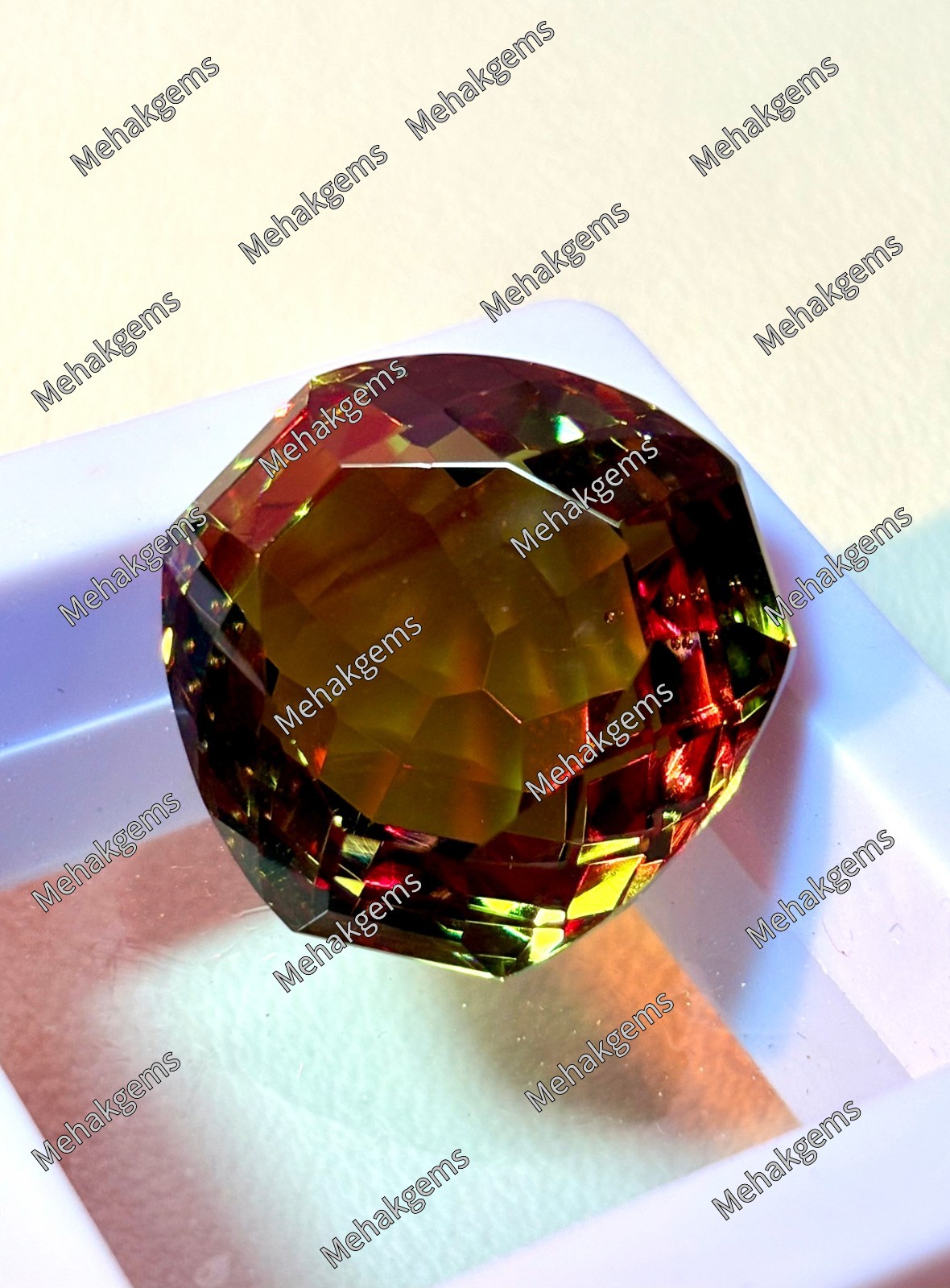 76.Ct Color Changing Zultanite Cushion Cut Loose Gemstone Rare Diaspore Statemen