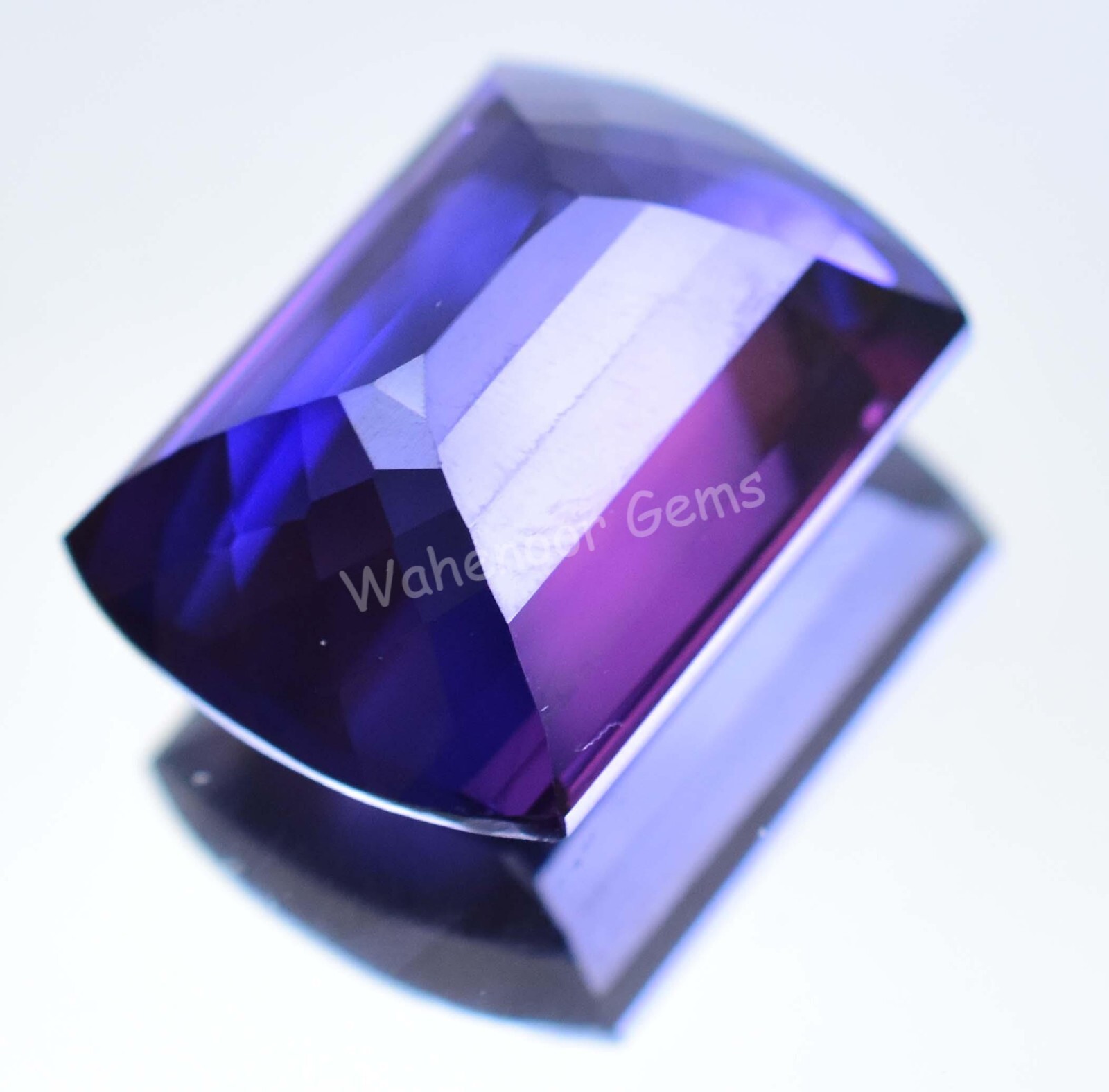 Natural 36.10 Ct Boysenberry Sapphire AGL Certified Fabulous Loose Gemstone