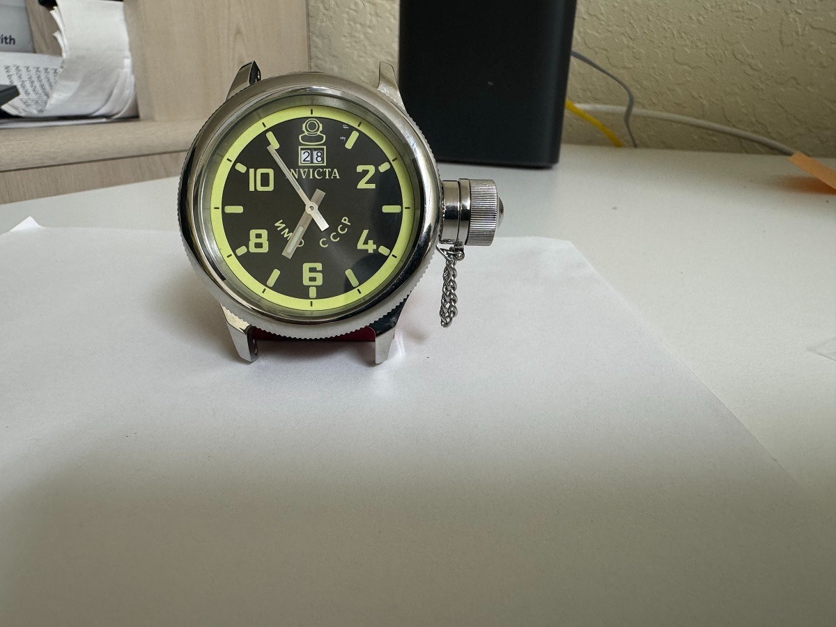Invicta Russian 1959 Diver Special Edition 4342 Big Date Watch NO BAND