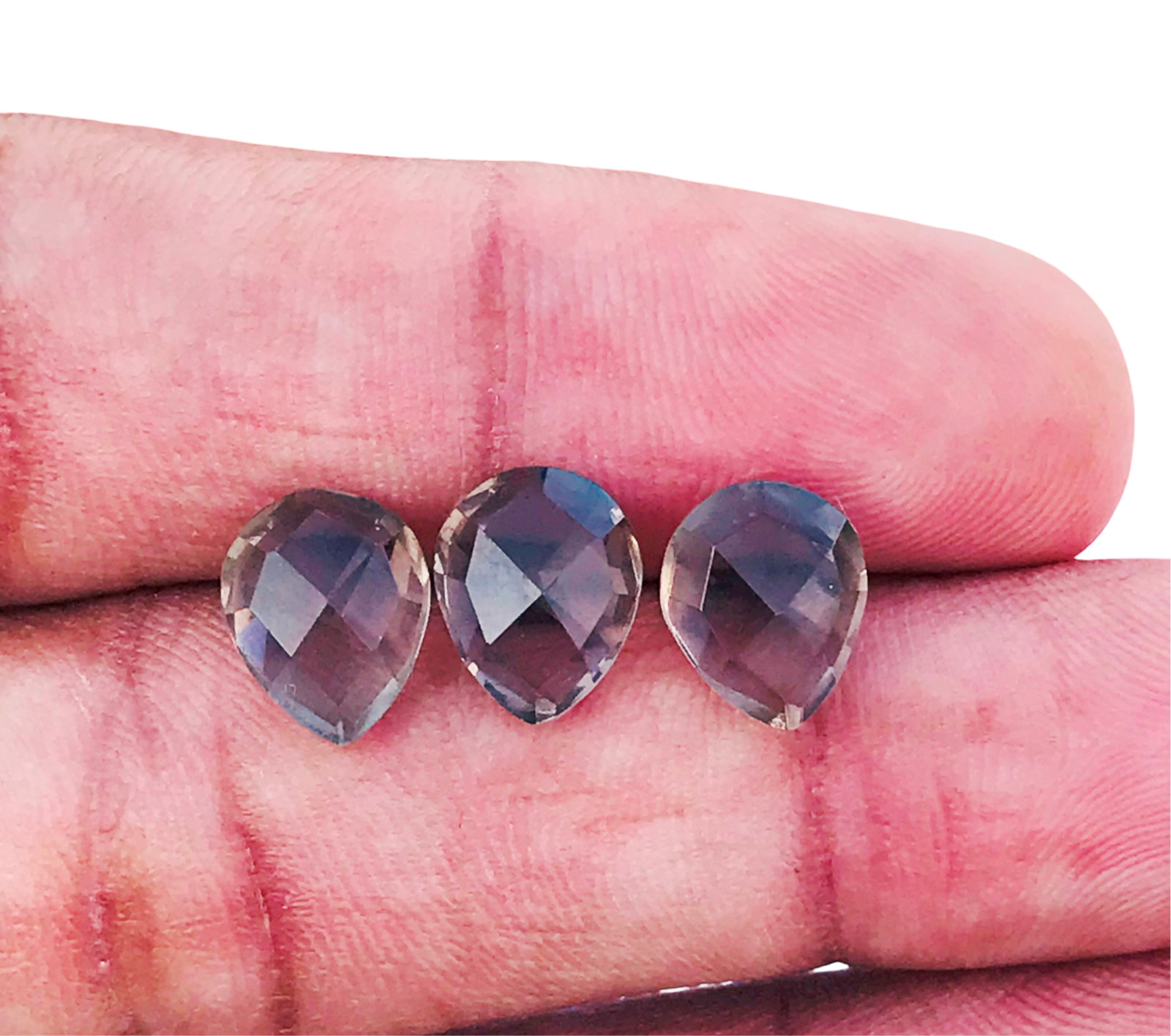 20 Pcs Faceted Smoky Hydro Quartz Loose Gemstone -6x8mm-10x20mm Approx.