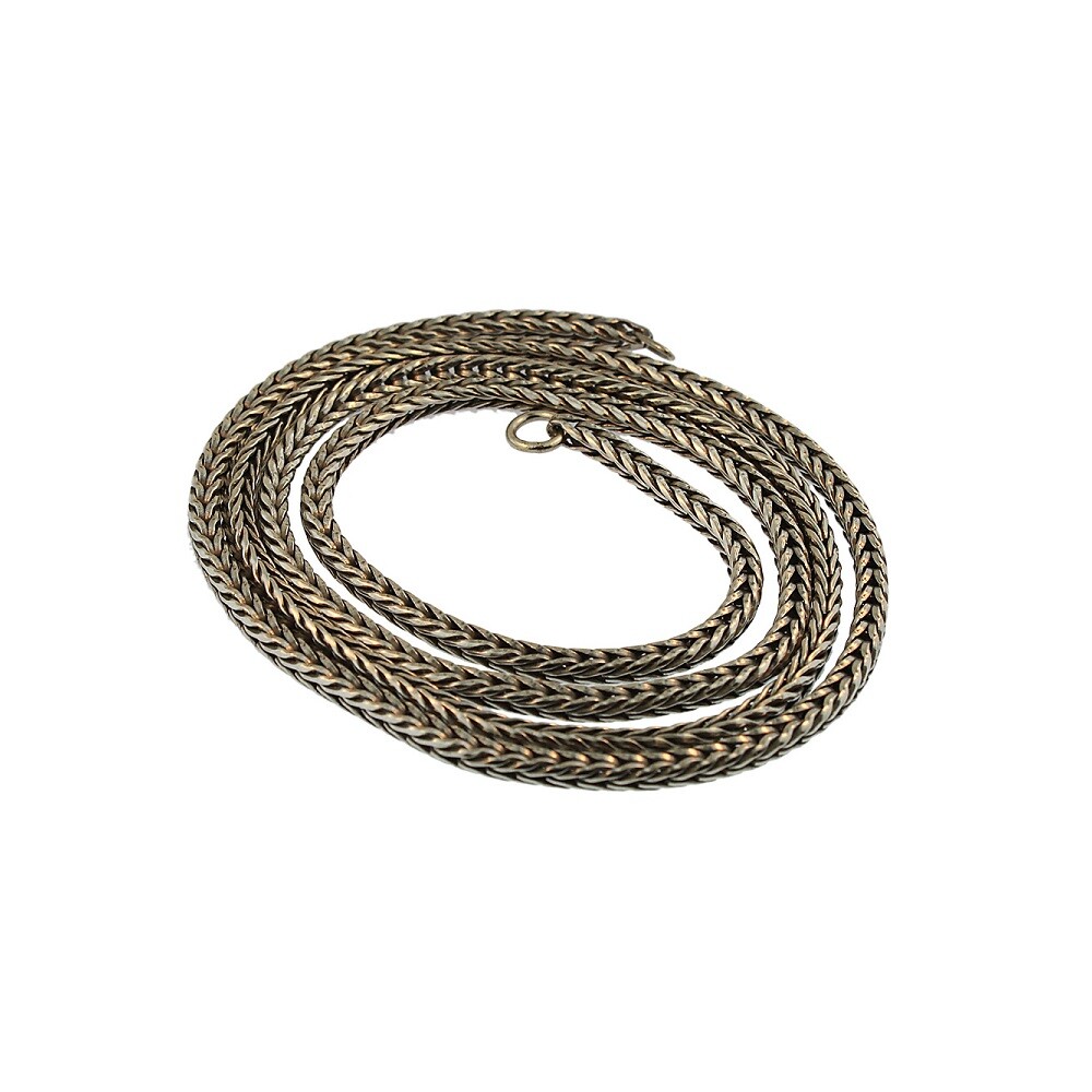 Trollbeads Original Foxtail 13250 Necklace Silver 19.7 (18.7 actual) inch *0