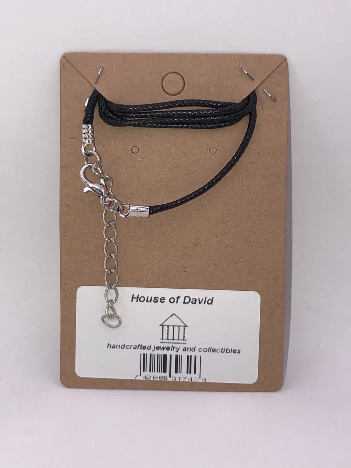 House Of David Handmade Artesian Cross Necklace Sage Color One Of A Kind 18 in