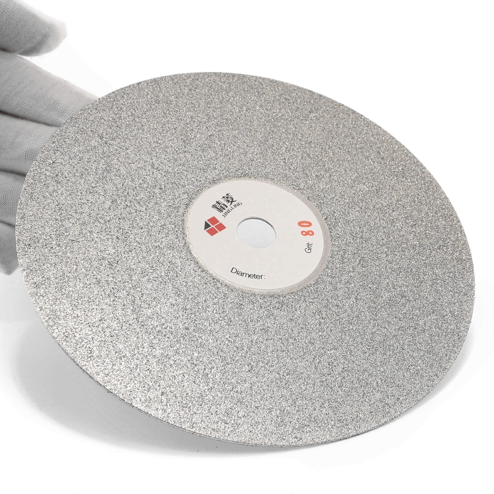 6″ inch Diamond Grinding Disc Abrasive Flat Lap Disk 80 Grit Coarse Stone Tools