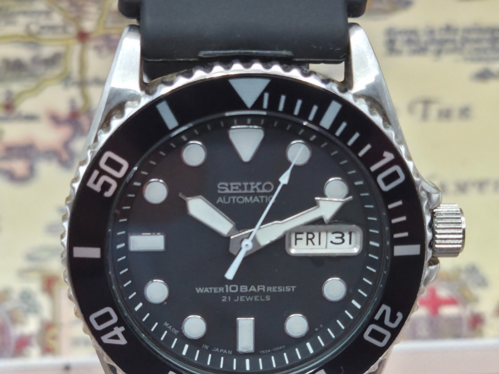 Seiko Mens Automatic Watch SKX031 Scuba Divers 7S26-0040 c.August 1999 BOXED