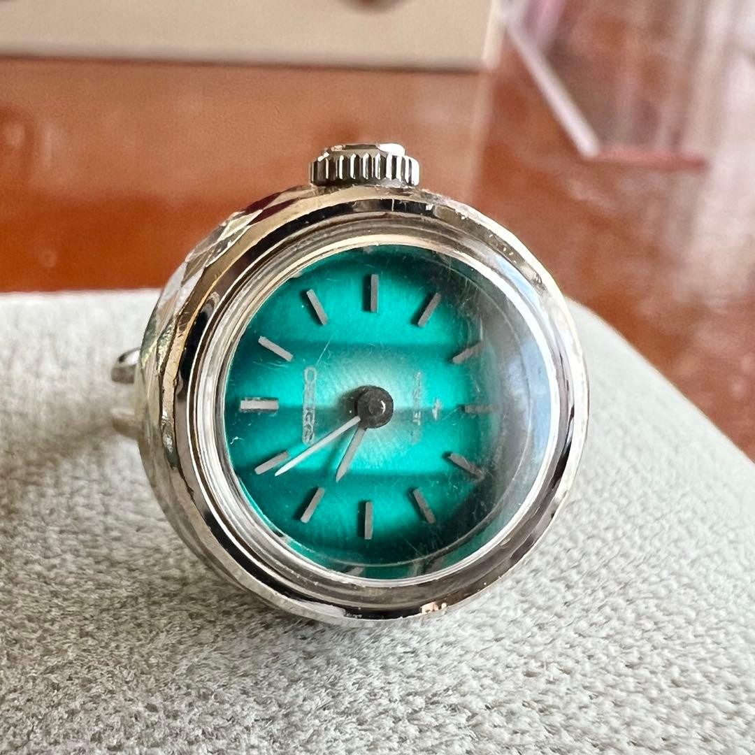 Showa Retro Vintage Hand-wound Watch Ring Watch SEIKO