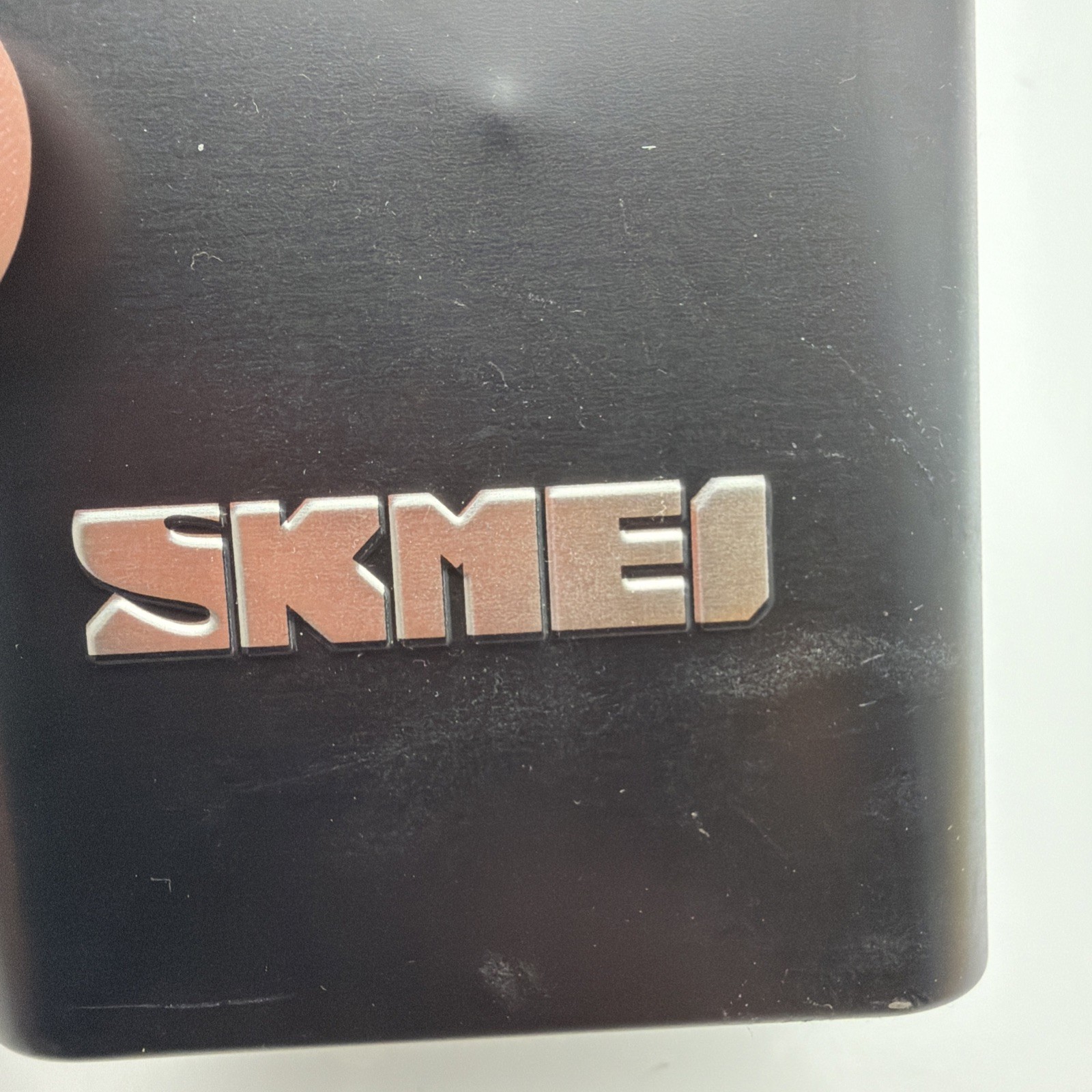 SKMEI Dual Time Alarm Chronograph Analog Digital Men’s Watch Red Black