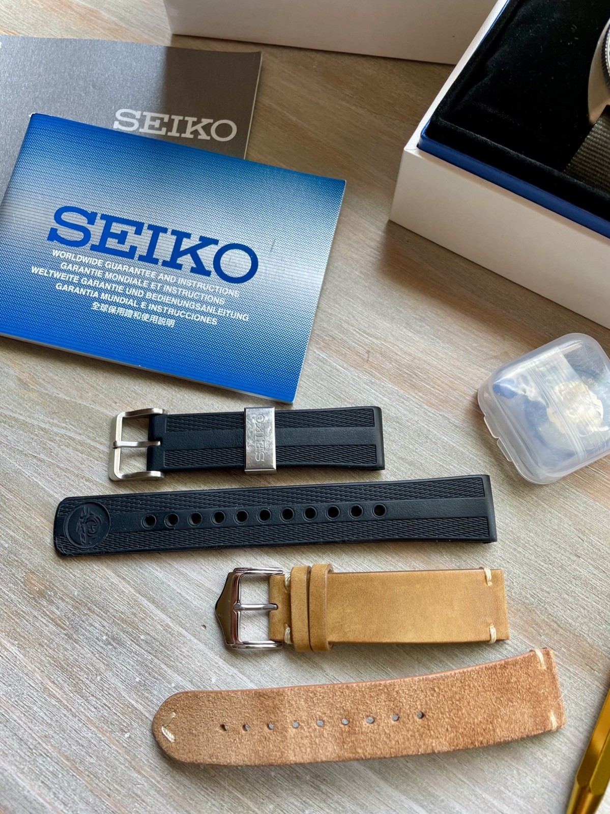 Seiko Prospex Men’s Black Dive Watch – SPB317J1, Preowned