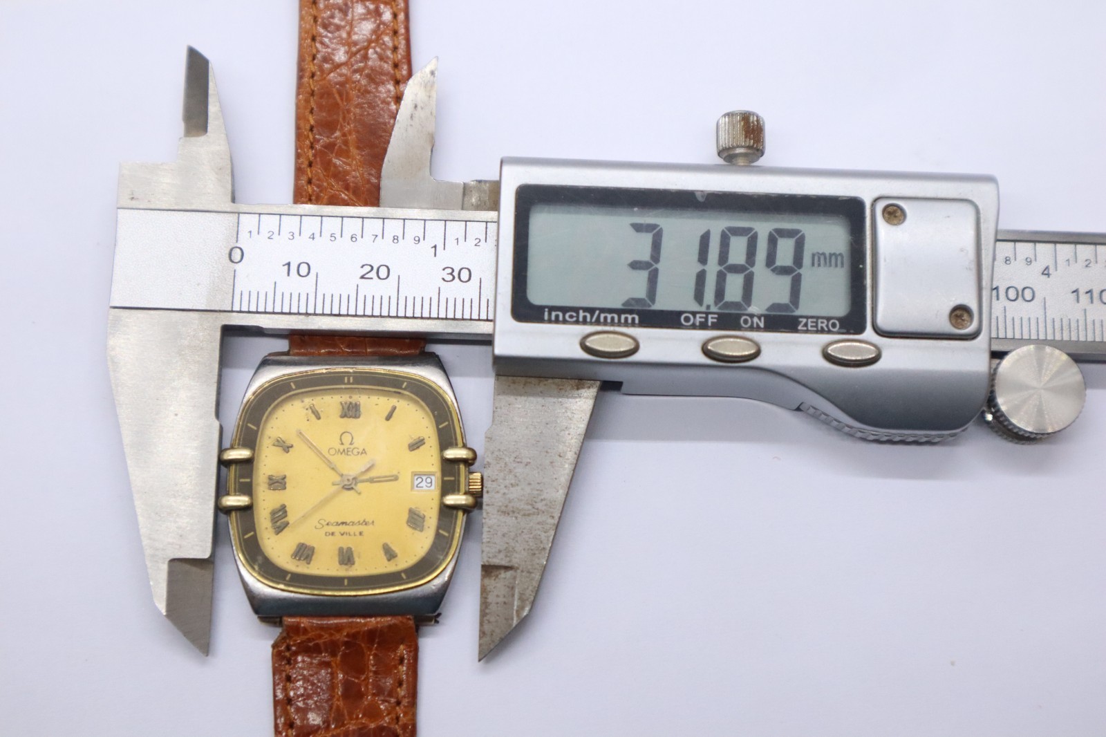 Omega Seamaster De Ville 1431 Vintage Quartz Date Swiss Made Men’s Watch