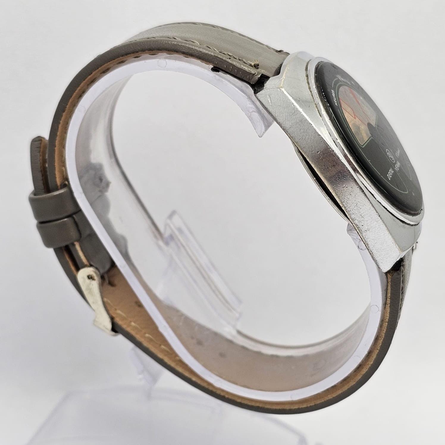 Yema Digital Jump Hour 36801 Manual Winding Vintage Men’s Watch