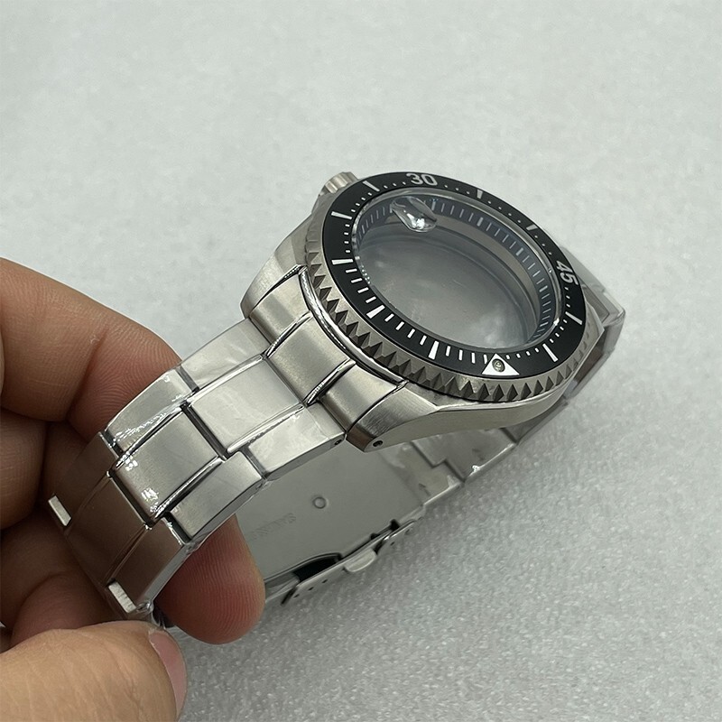 NH35 case 43.5MM Titanium case fit NH35/NH36 movement Titanium watch cases