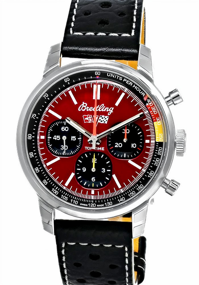 New Breitling Top Time B01 Chevrolet Corvette Auto 41 Mens Watch AB01761A1K1X1