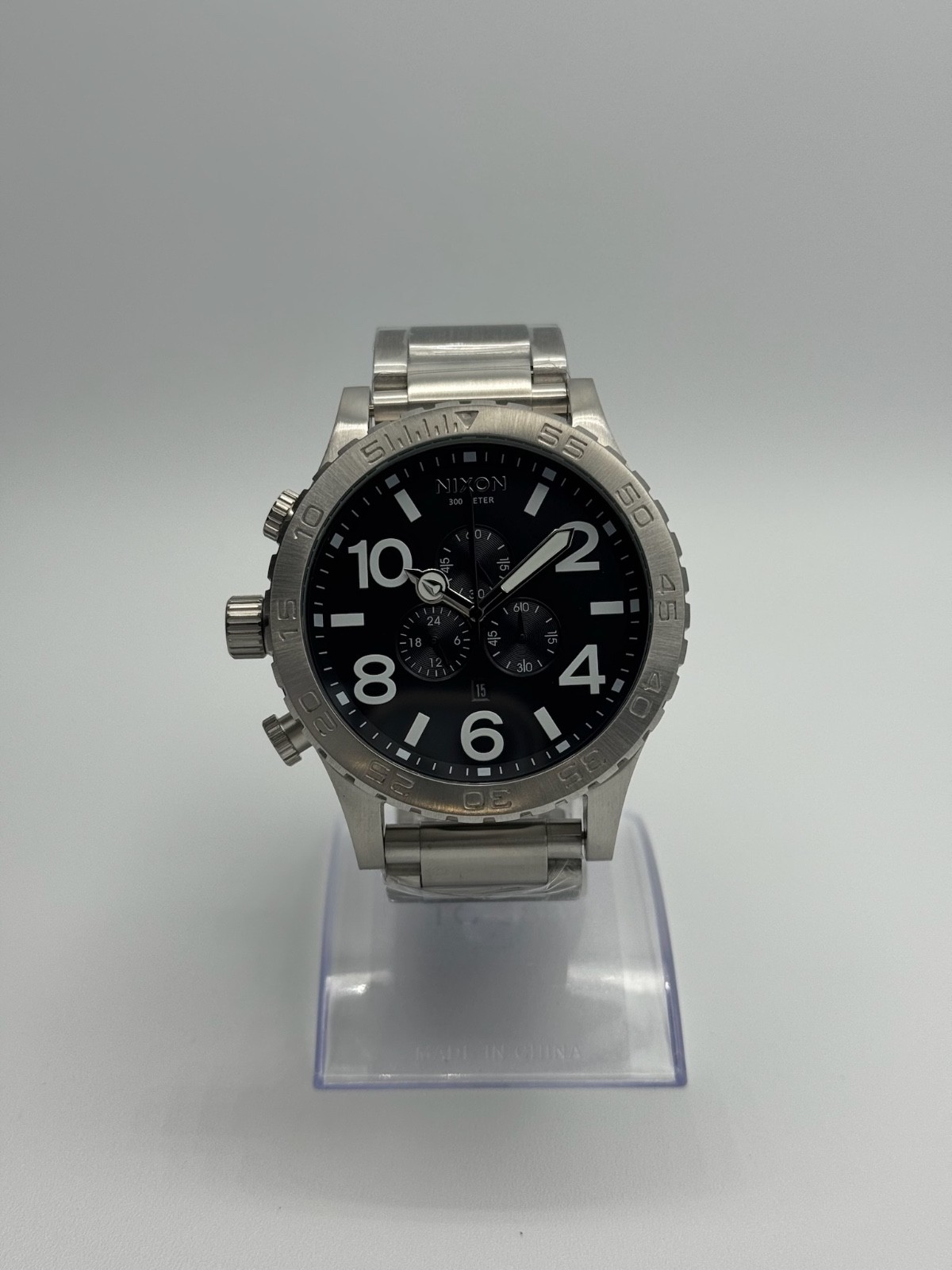 NIXON 51-30 Chrono – Silver Chronograph Men’s Watch A083-000