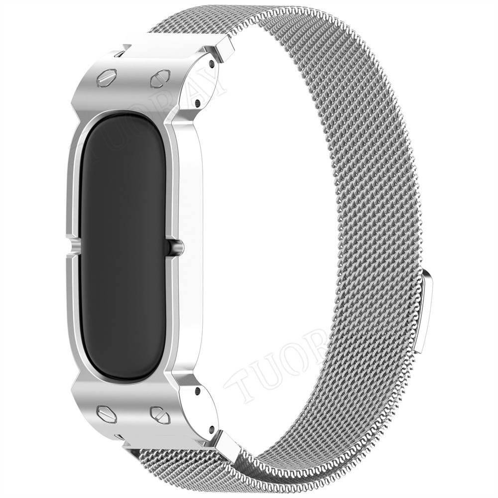 Stainless Steel Metal Adjustable Strap For Google Fitbit Air Replacement Band