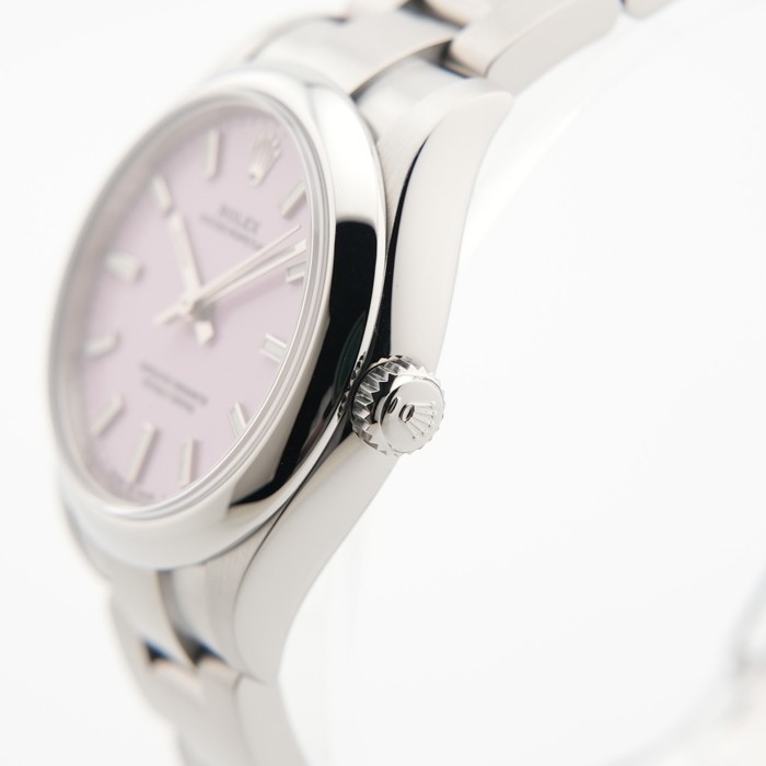 ROLEX Oyster Perpetual 31 277200 Candy Pink Warranty 2021 Box/Paper