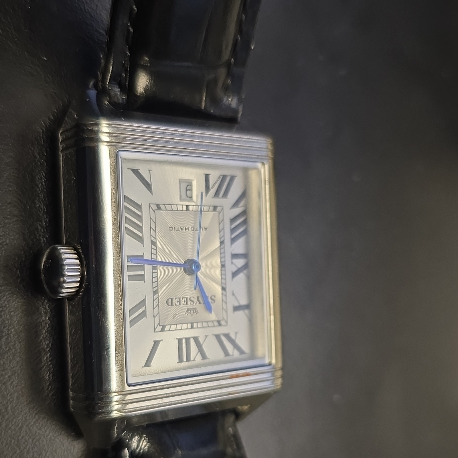 Skyseed Automatic Rectangular Men’s Watch 21 Jewels (Gulf War Veteran History)