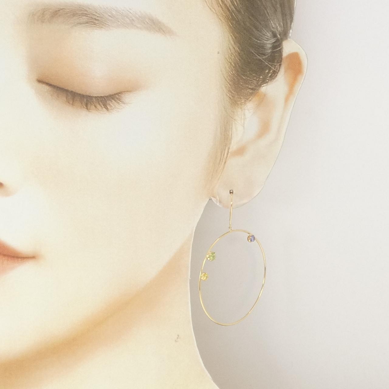 Authentic AHKAH Le Rêve Hoop Pierce #260-004-390-2040