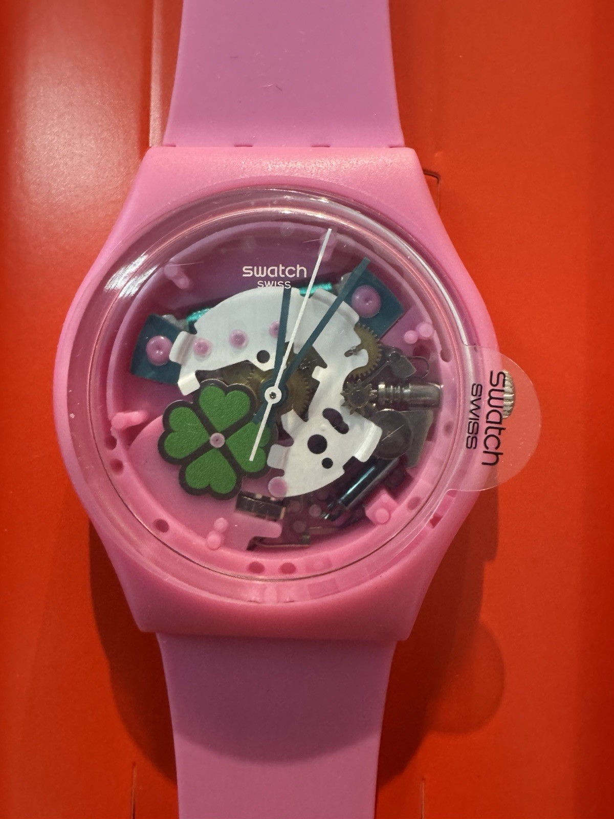NEW🚨 Swatch Originals FLOWERFULL GET LUCKY GP147 34mm Limited Edition Watch
