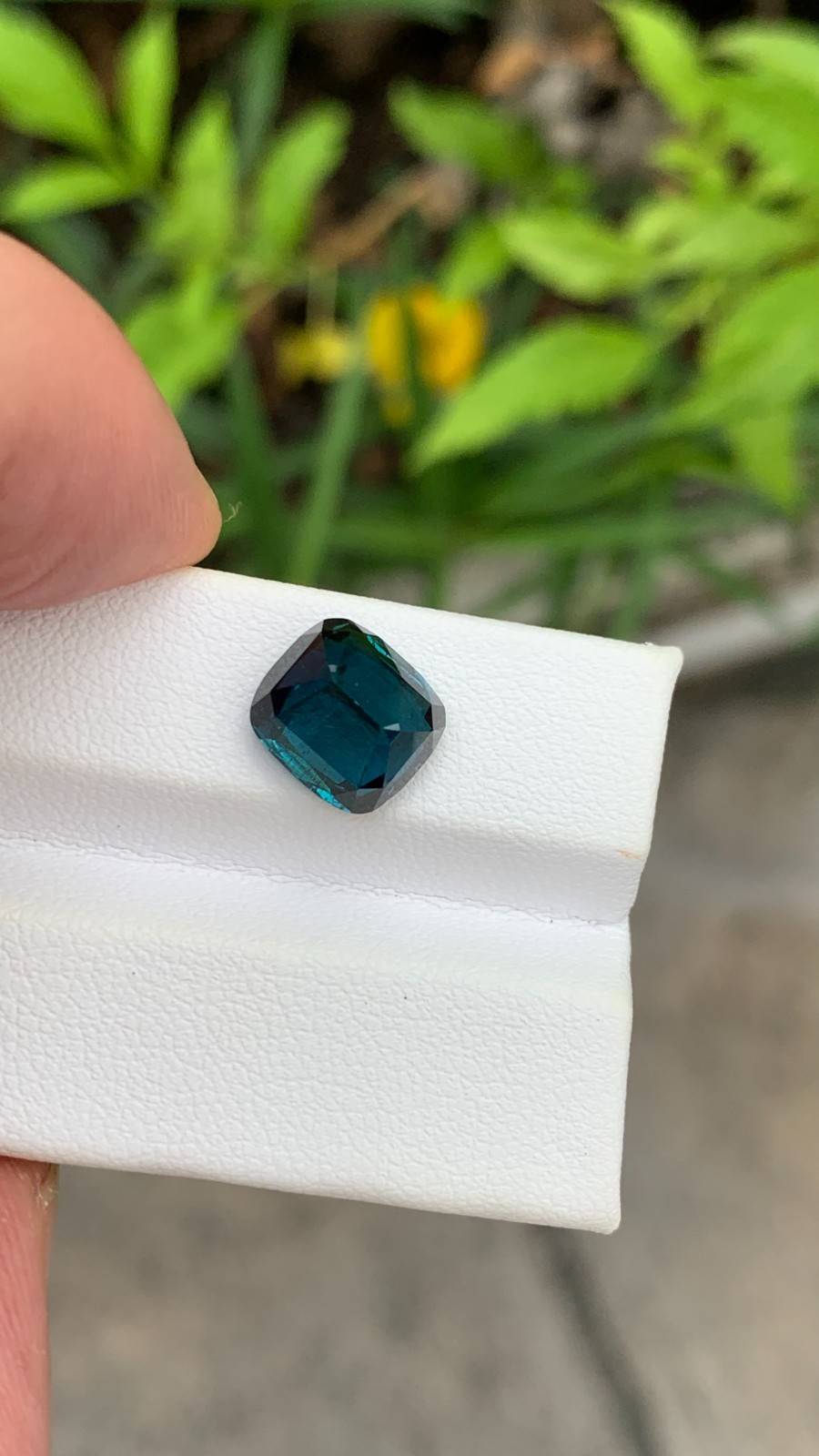 Natural Indicolite Blue Tourmaline faceted , Origin: Afghanistan