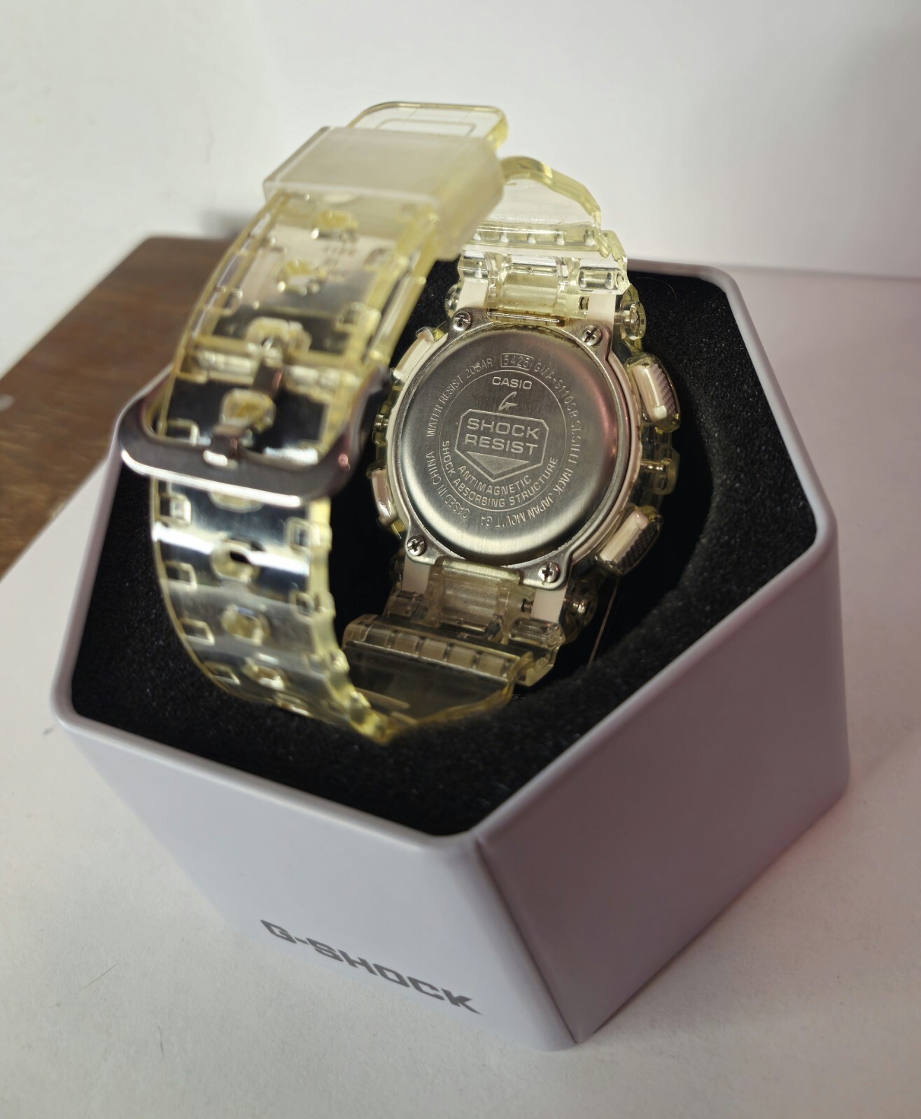 Casio G-shock GMA-S110SR-7ADR Digital Rose Gold Watch Original New W/ Tags