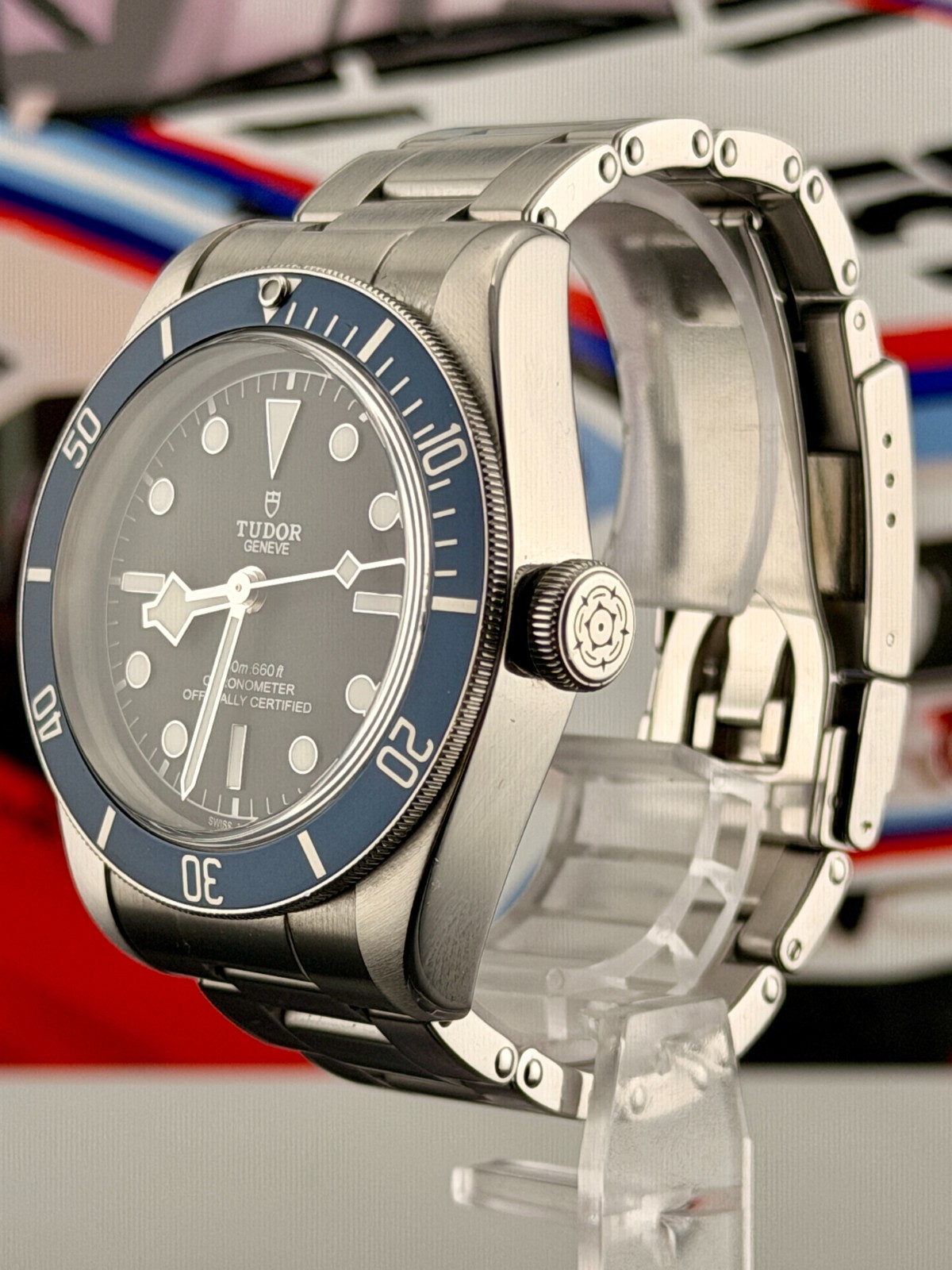 2022 Tudor Black Bay 79230B 41mm Blue Bezel Box Papers Warranty 8/2027