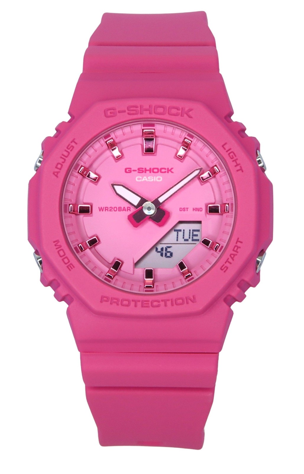 Casio G-Shock Pink Dial Quartz Sports 200M GMA-P2100PP-4A Women’s Ladies Watch
