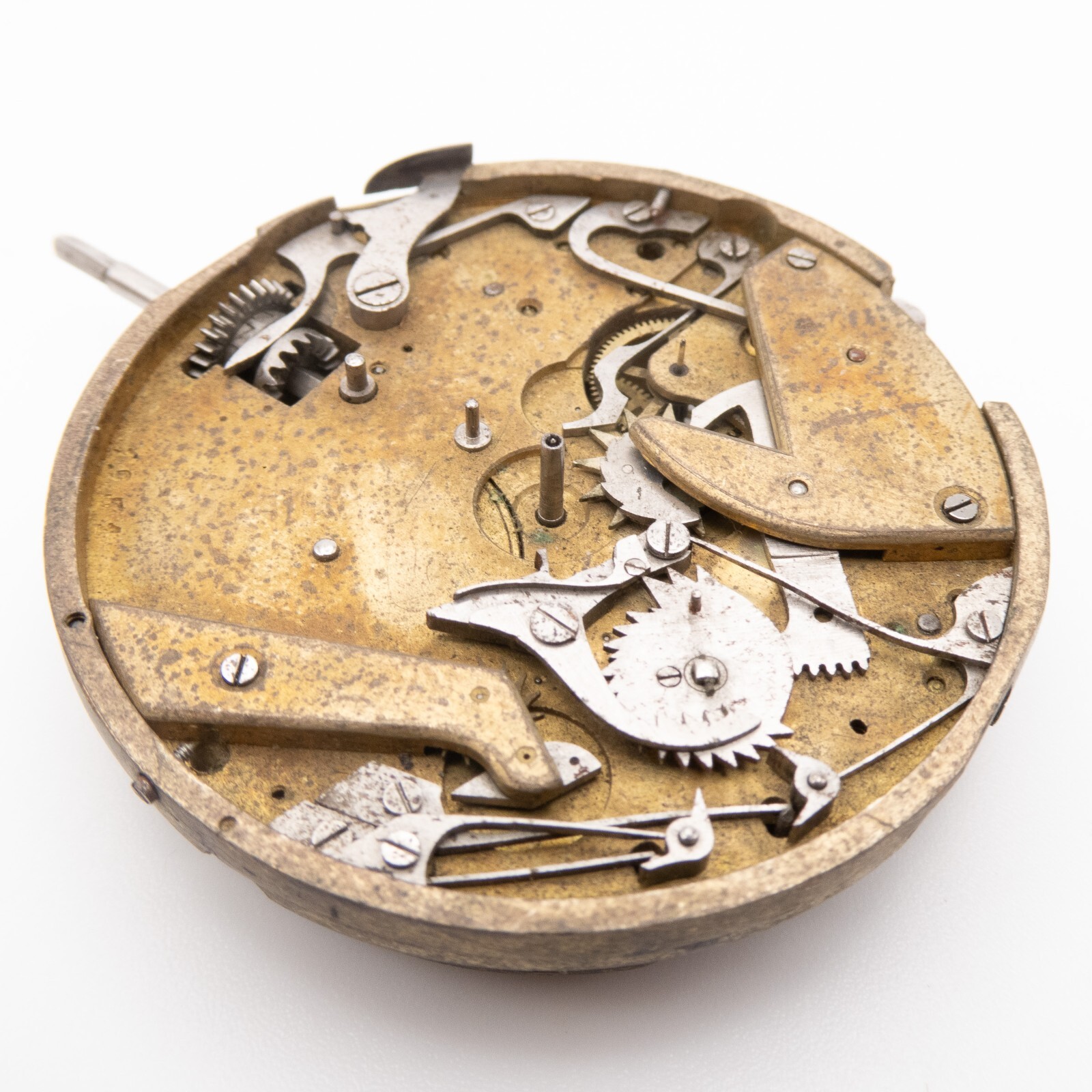 High Grade 44.4 x 12.9 mm Repeater Chronograph Antique Pocket Watch Movement