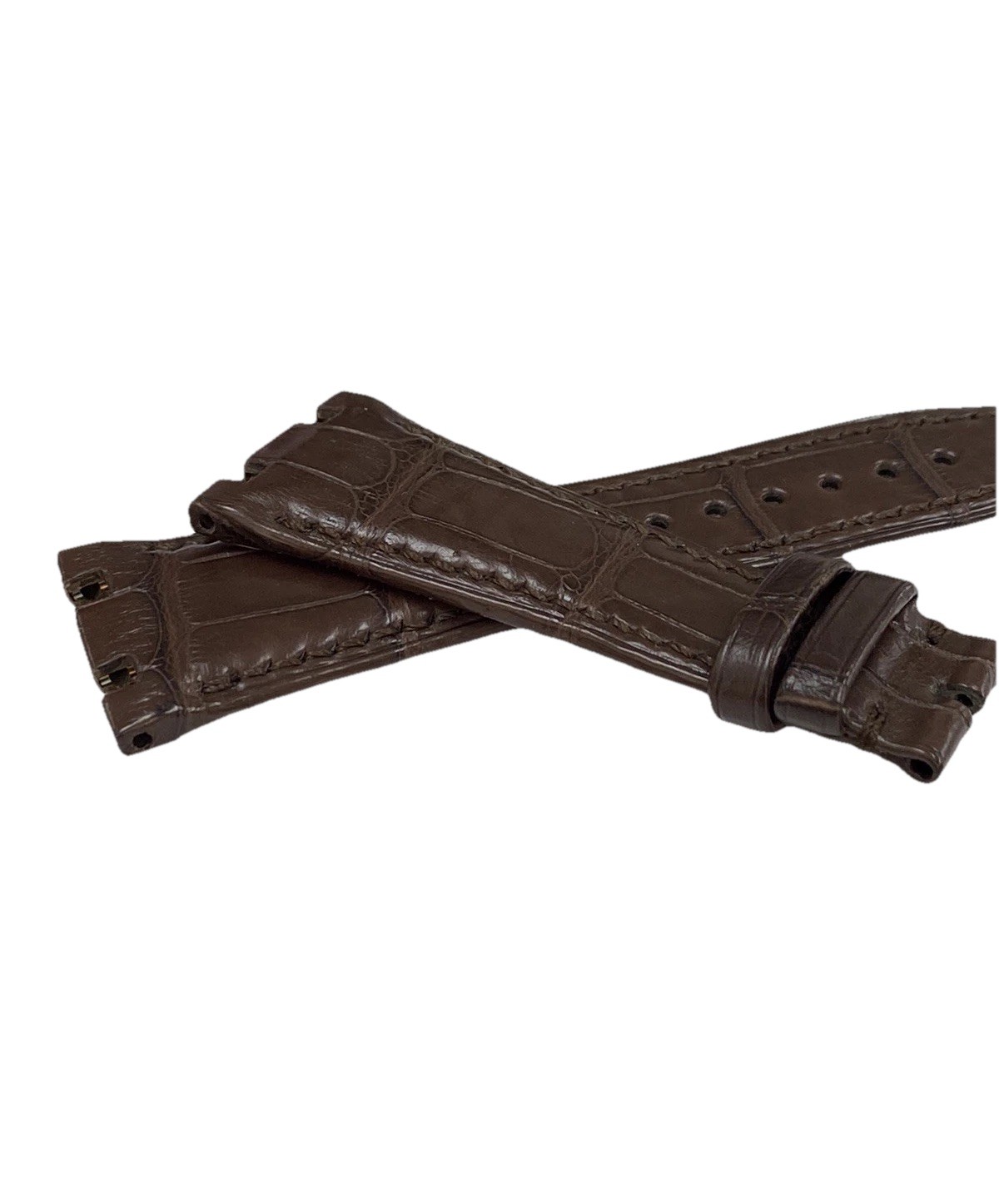 Genuine Audemars Piguet Royal Oak 26mm x 18mm Brown Leather Band Strap