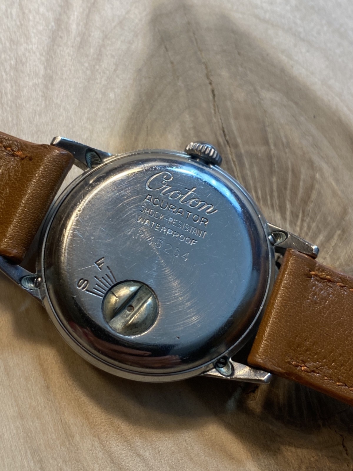 1950’s ALL S. Steel Croton “ACURATOR”; Amazing condition and Runs Smoothly!